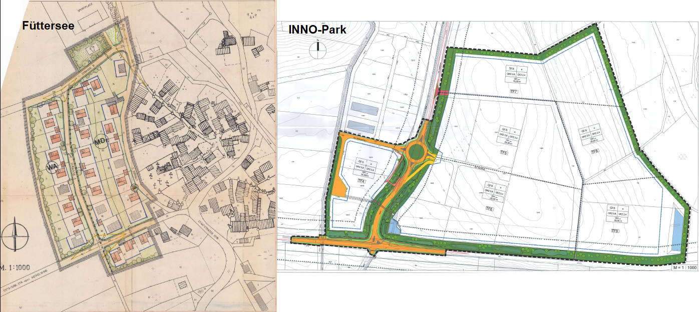 Bebauungsplan Füttersee