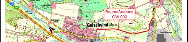 Kernwegeausbau GW002 – Geiselwind – Füttersee